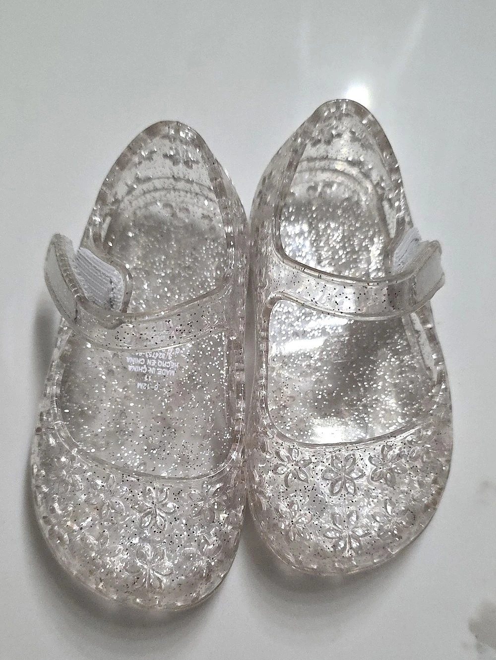 Jelly Glitter Mary Jane Sandals Baby Size 3